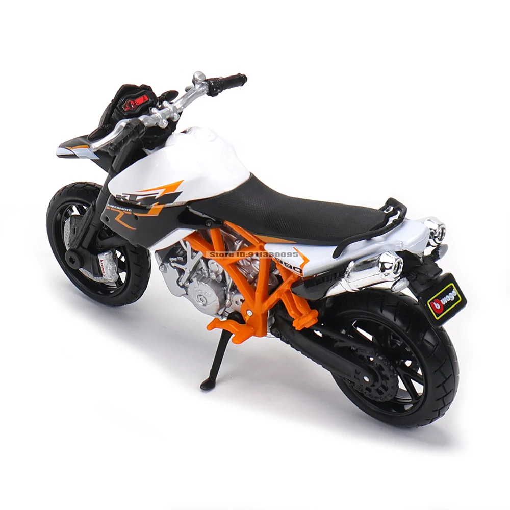 Bburago 1:18 Alloy Supermoto Adventure Motorcycle Toy