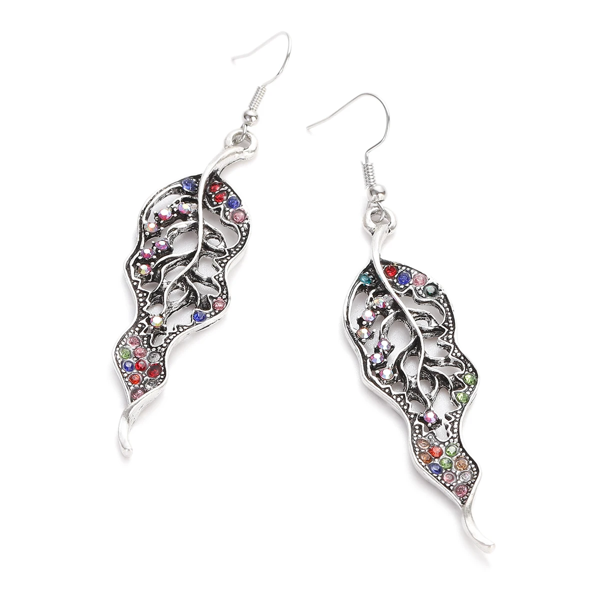 Earrings silver colour clearance