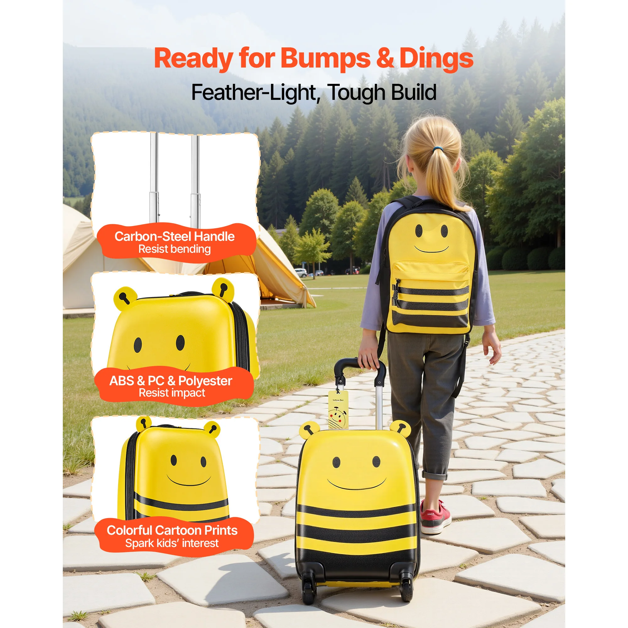 Bumblebee Luggage Set 6