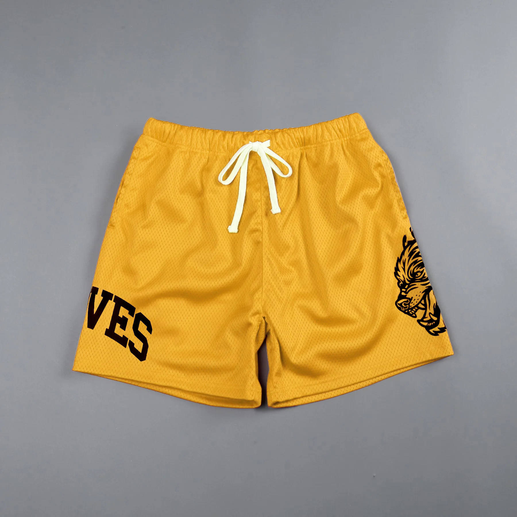 Summer New Men\'s Shorts Sports Casual Mesh Shorts Gym Sports Fitness Quick Dry Breathable Five Point Pants Outdoor Beach Pants