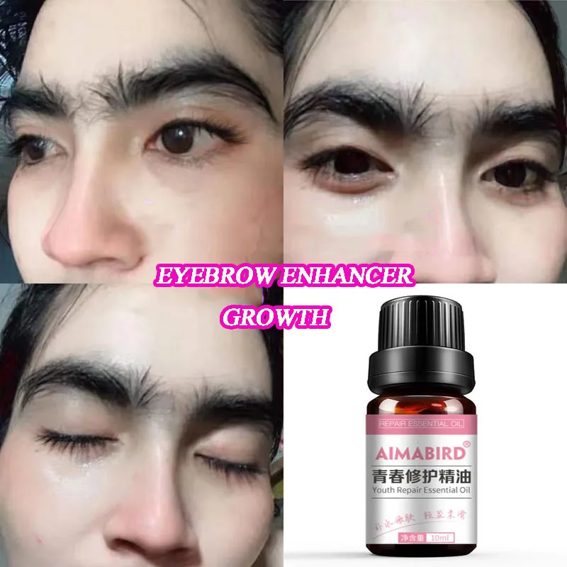 

Eyebrow Enhancer Growth Serum Rapid Nourishing Eyelashes Brow Liquid Nutrient Dense Longer Thicker Hairline Extension Intensive