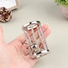 Hot Sale Classic Puzzle High IQ Cage Star Tooth Metal Brain Teaser Magic Baffling Puzzles Game Toys For Children Adults Gift 2