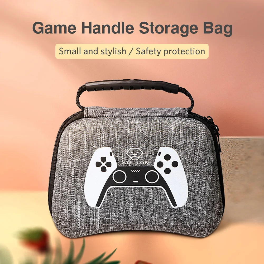 Portable Carrying Case For Ps5 Ps4 Controller Gamepad Storage Bag Eva