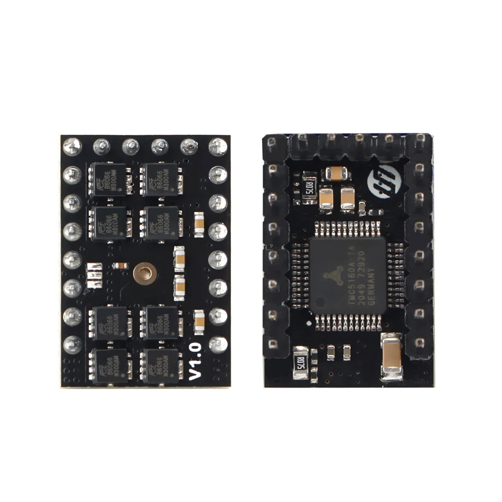 Fysetc-stepper Step Stick Spi Silent Motor Driver Impressora 3d Máquina de Gravura Cnc Alta Potência Qhv 60v Tmc5160 - Imagem 5