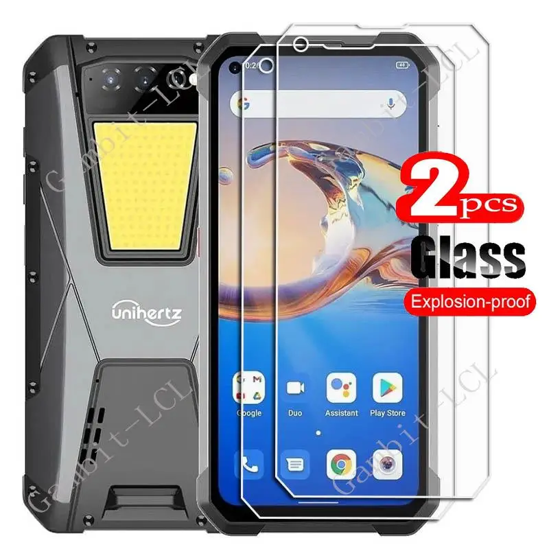 

2 шт., защитное закаленное стекло для ёмкости Unihertz 6,81 дюйма