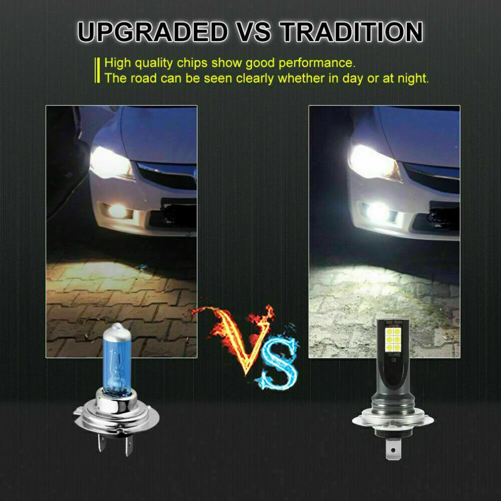 

3030 LED H11/H8/H9 H3 H11 LED Headlight Driving DRL Lamp 9006/HB4 9012/HIR2 Brand New H11 High Quality LED Lamp