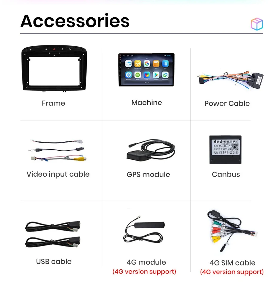 Für Peugeot 308 308SW 408 2012-2020 Drahtlose CarPlay für Apple Android Auto Auto Radio GPS Multimedia Stereo – Detail 22