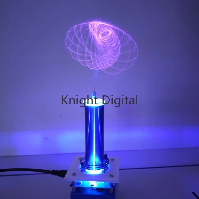 Tesla Coil Plays Music Plasma Speaker Lights Up In Space Ion Windmill  Wreath Tesla Coils Music Tesla Coil Tesla Spule - AliExpress