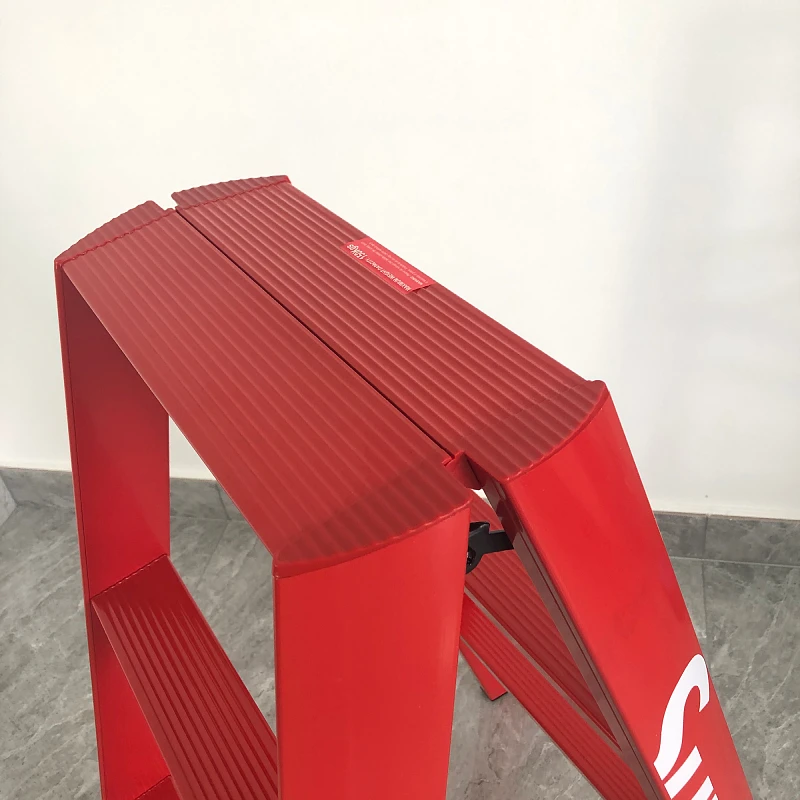 Modern Step Ladder 2 or 3 Step Aluminium Folding Ladder Portable Slim Stool Safety Household Stepladder with Milti-fuction folding step stool,telescoping ladder