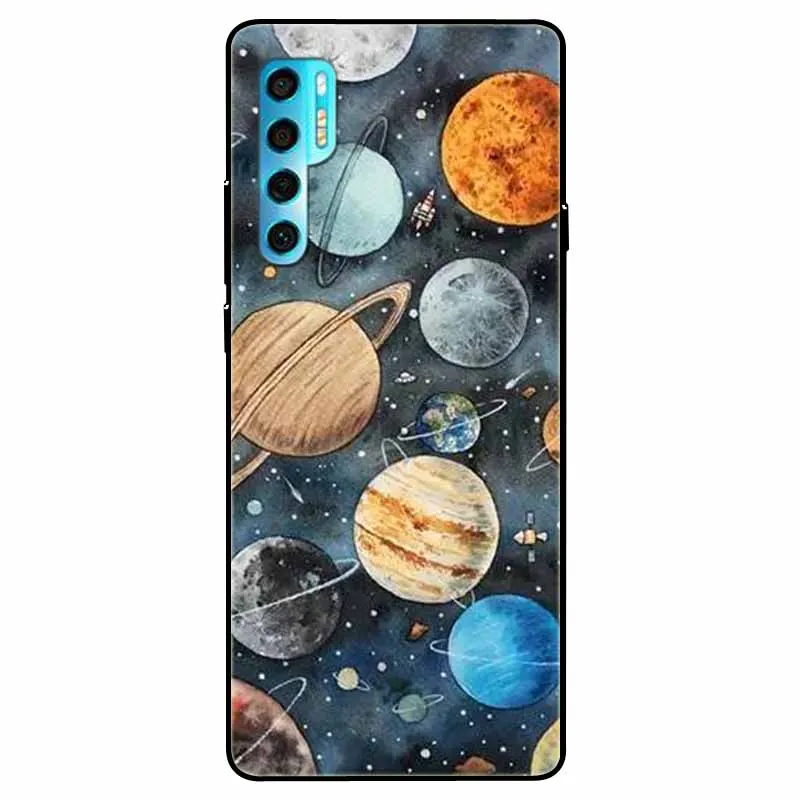 Soft Silicone Wolf Lion TPU Back Case - Protective Cover