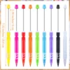 100Pcs Beaded Pencil for Students Non Sharpening Pencil 0.5 Non Refilling Beadable Automatic Cute Writing Pencil Wholesale 3