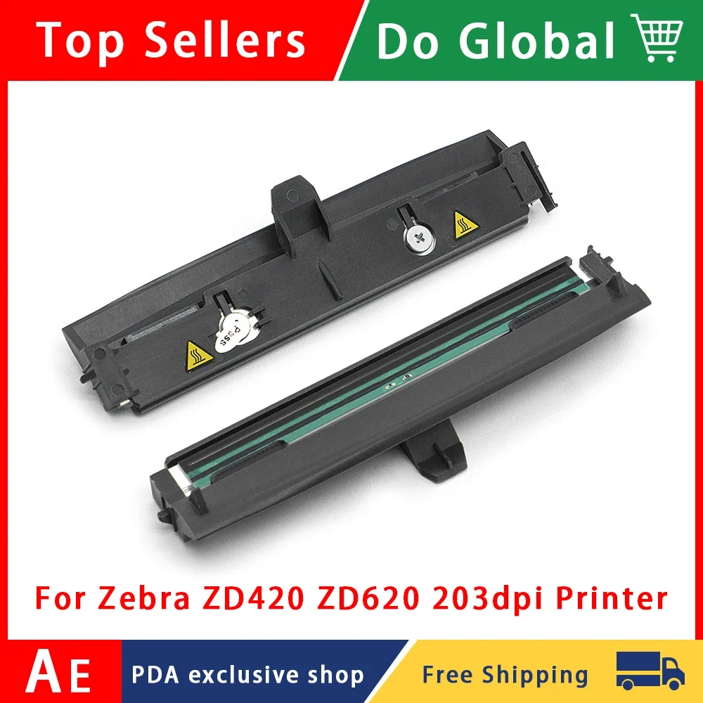 Nuova Testina Di Stampa Originale Per Zebra Zd420 Zd620 203Dpi P1080383-001 Testina Di Stampa, Spedizione Gratuita