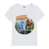 2024 New grizzy and the lemmings Kids T-Shirt Cartoon Print Kids T-Shirts Children Girls Tops Clothes 4
