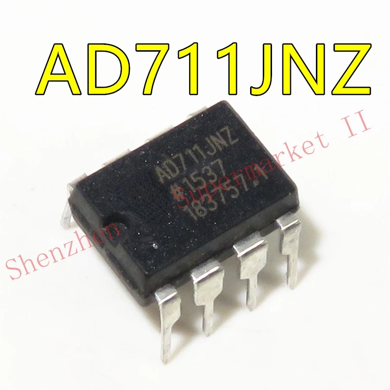 1pcs/lot AD711JNZ AD711JN AD711 DIP-8 Precision Low Cost High Speed BiFET Op Amp | Электронные компоненты и