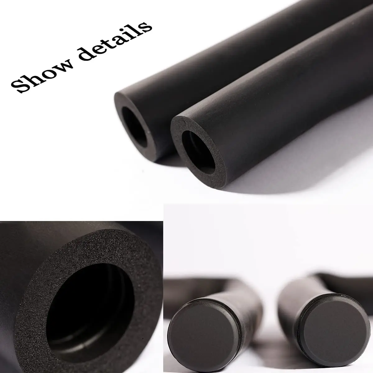 Bicycle Handlebar Grips Cover Racing Bike Sponge Foam Rubber Tube Flexible Cuttable Handlebar Cover Foam Grips Long Sponge Cover