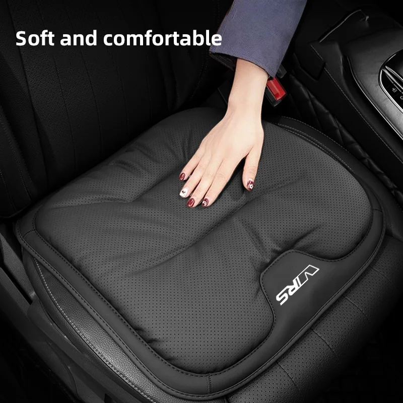 Breathable Car Seat Cover Thickened Soft Anti Slip Auto Chair Cushion Pad for Skoda VRS Emblem Mk3 Octavia Kamiq Kodiaq Karoq RS