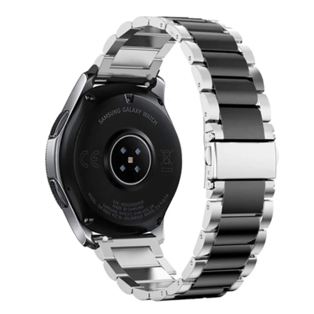 Stainless Steel Smartwatch Strap - 20mm/22mm Adjustable Band