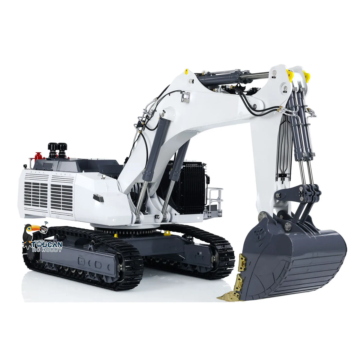 LESU 1/14 RC Hydraulic Excavator AOUE 9150 FrSky XE Lite Remote Control Diggers Construction Vehicle W/O Light System THZH1544 4