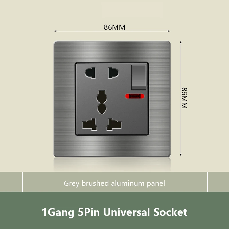 1Gang 5Pin Universa