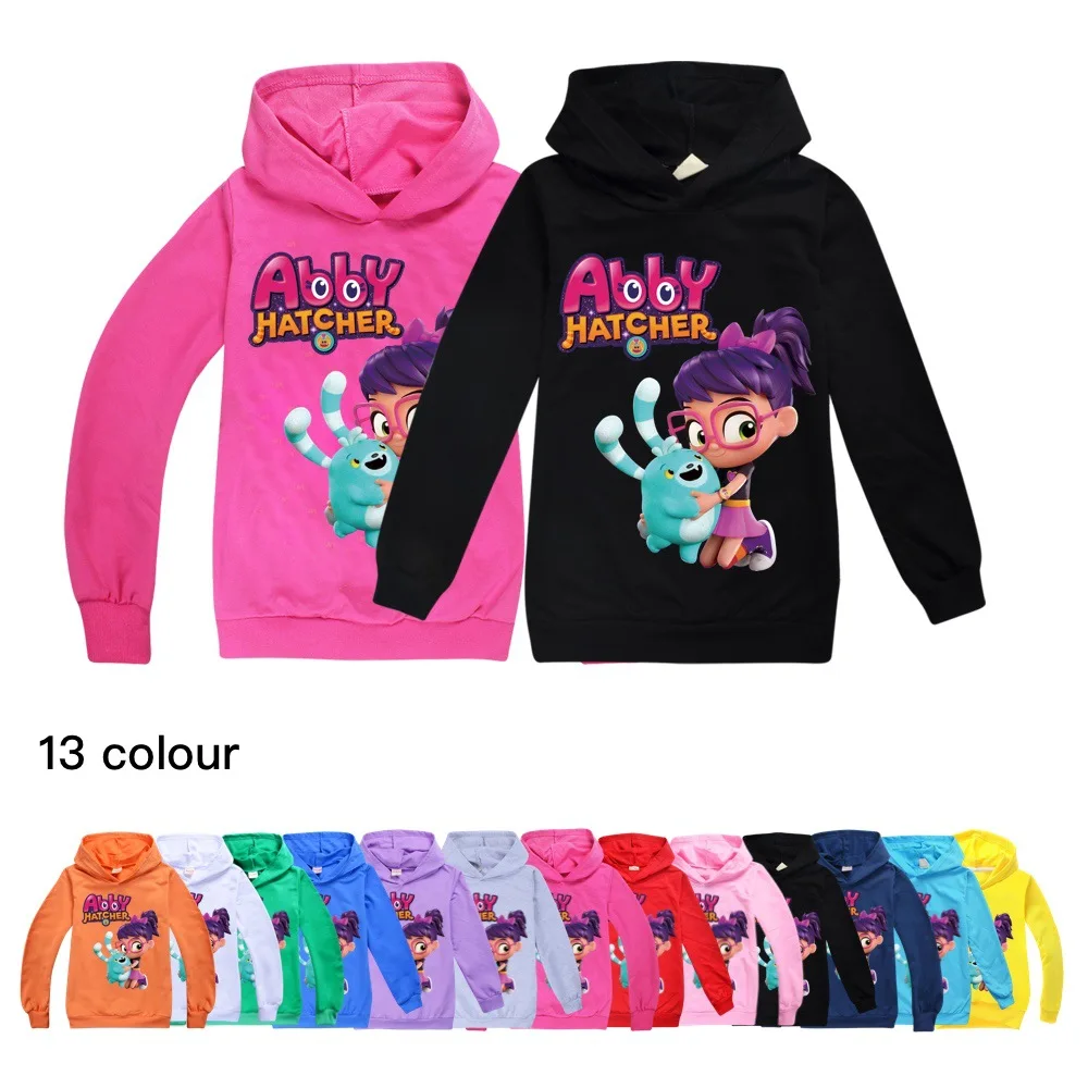 

Abby Hatcher 3D Pint Sweatshirt For Teen Boy Girl Top Spring Autumn Child Cotton Casual Hoodies Pullover KidS Sport Outerwear