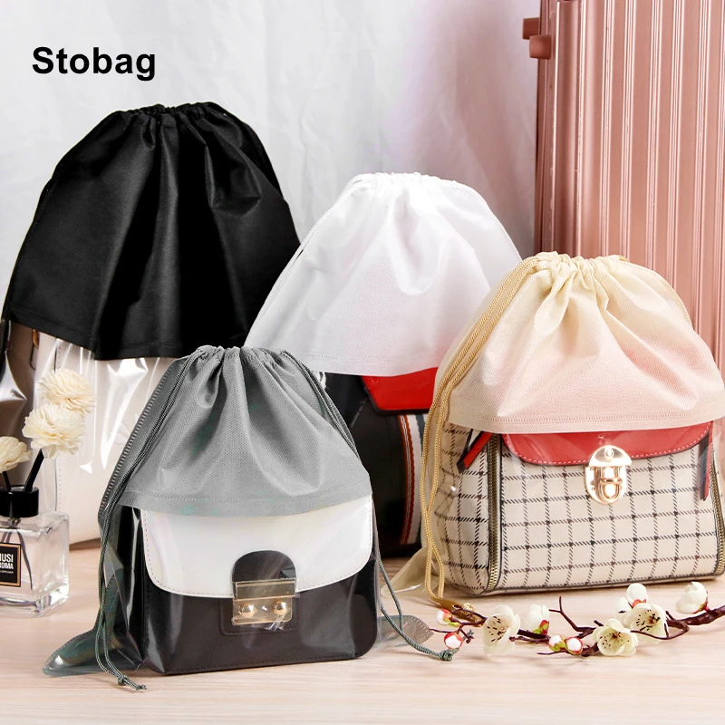 5 Pcs Dust Bags for Purses Handbags Silk Dust Cover Storage Bag Drawstring  Travel Storage Pouch for Handbag Purse Shoes Boots - AliExpress