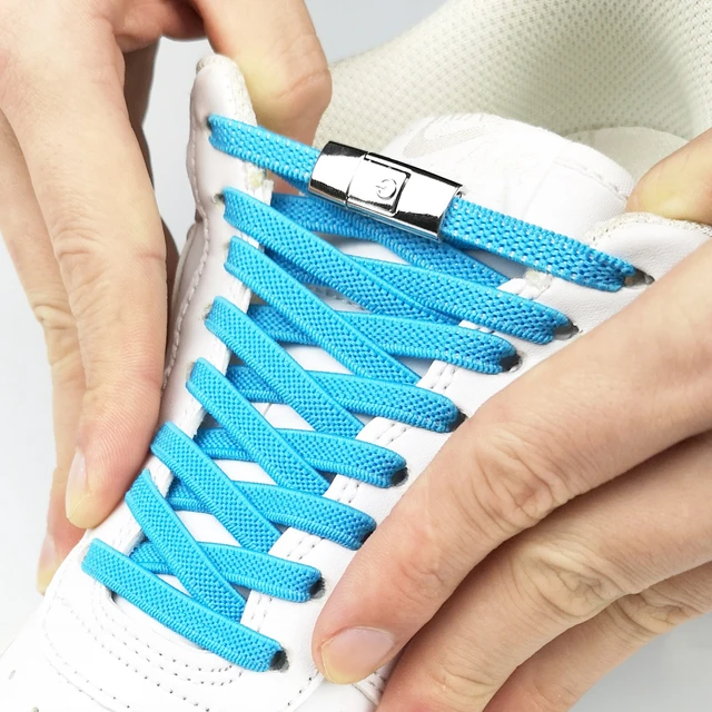Elastic No Tie Shoelaces Semicircle Shoe Laces For Kids Adults DIY