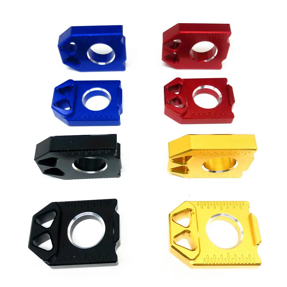 

Motorcycle CNC Rear Chain Adjuster Axle Blocks Tensioner Blocks Cover For SUZUKI DR-Z 400SM DRZ400SM DRZ 400 SM 2005-2021