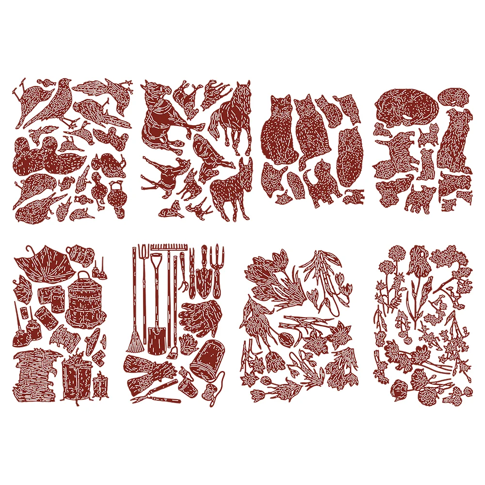 

Exquisite Animal And Plant Series Metal Cutting Dies New Arrival 2022 Diy Molds Scrapbooking Paper Making Cuts Crafts Template