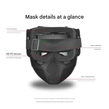 Casco per saldatura a disceso automatico Sensori ad arco a 4 alimentati ad energia solare per saldatura MIG/TIG/Arc con protezione UV/IR Paralume regolabile