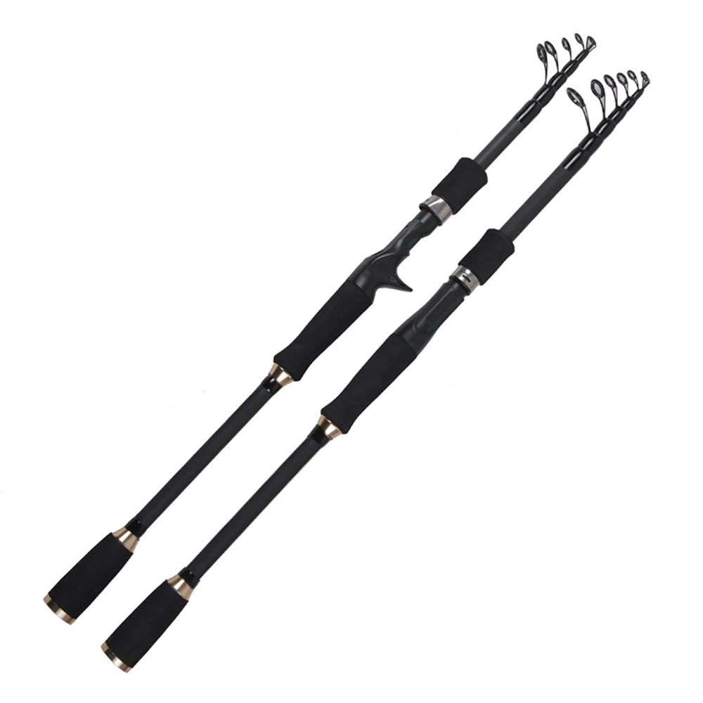 

Carbon Ultralight 1.8m-3.6m Telescopic Fishing Rod M Power Travel Casting Spinning Pole