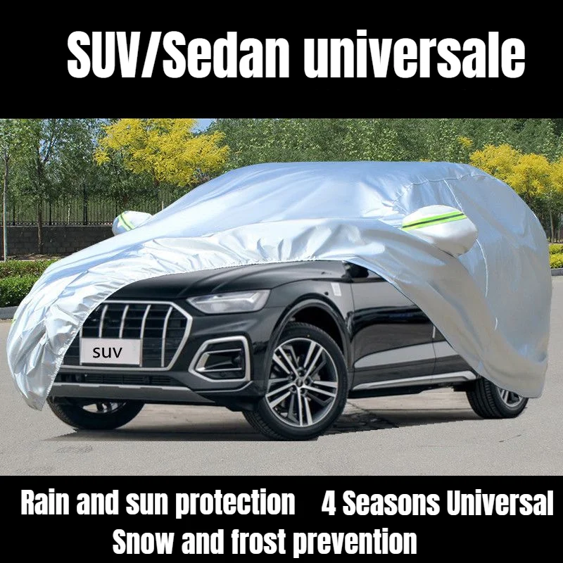 

Универсальные автомобильные Чехлы ATsafepro для внедорожников/седанов, уличные водонепроницаемые дизайнерские чехлы на молнии с защитой от солнца, дождя, снега, УФ-лучей