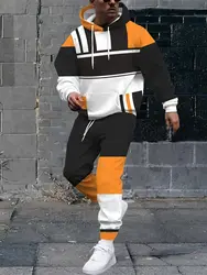 Men Hoodies Hip Hop Breathable Clothing High Quality Custom Clothes Streetwear Plush Suits Oversized Loose Harajuku 3D Print