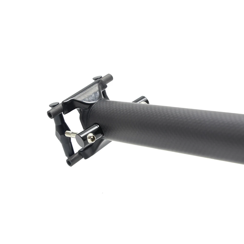 Tige De Selle Carbone X AUTOHAUX - 33,9x450mm, Noir Mat, Ultra Légère 188g