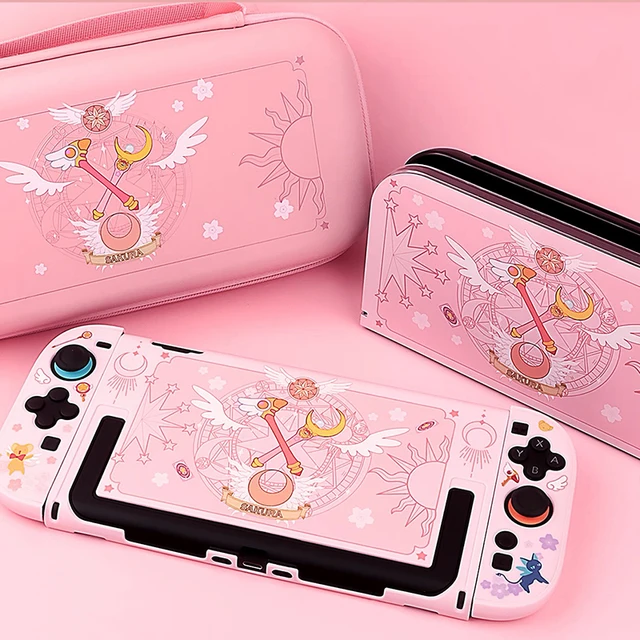 Nintendo Switch ピンク PlayVital Cherry Blossoms Pink Hard Protective Shell for