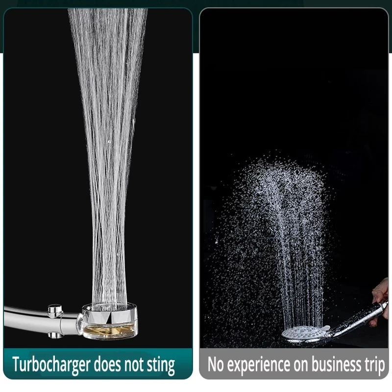 High Pressure Shower Head with Filter Water Saving 360 Degrees Rotated Rainfall Showerhead Hydro Shower Jet Bathroom Accessories shower head