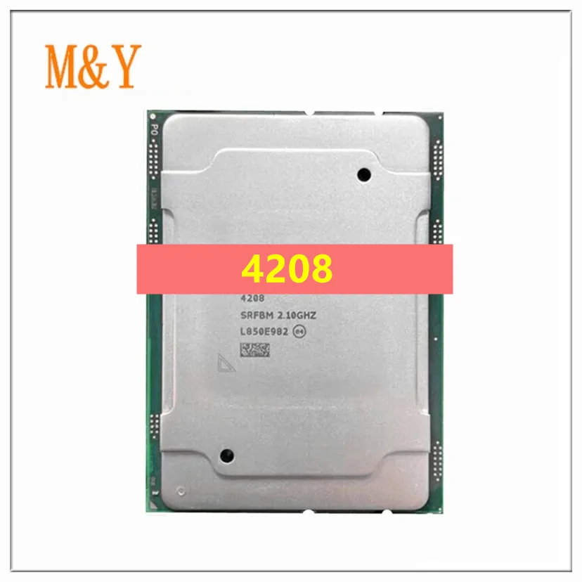 Xeon Silver 4208 Processor Server CPU 8 Cores 11M Cache 2.10 GHz CD8069503956401 SRFBM Retail Wholesale