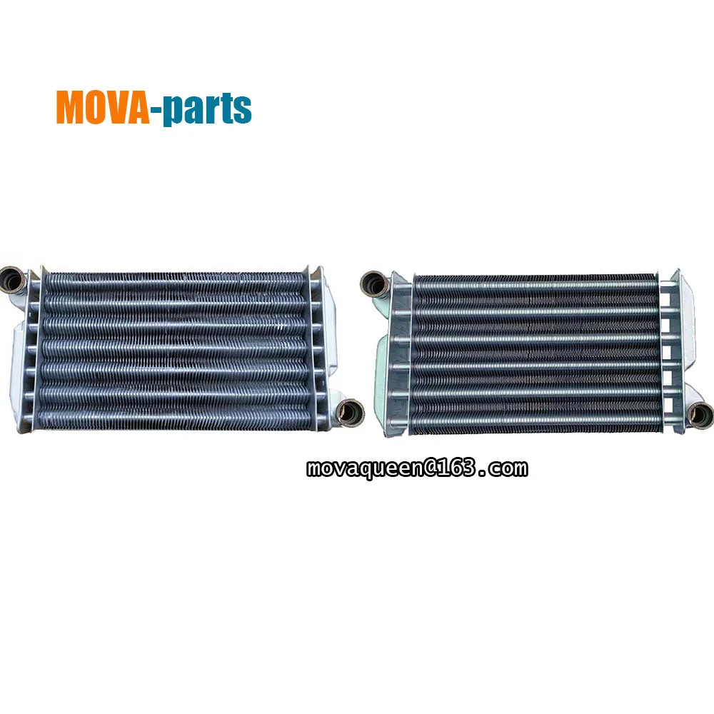 Accessori Per Caldaie A Gas 6 Tubi 7 Tubi 270Mm 295Mm Scambiatore Di Calore Principale In Rame Per Sostituzione Caldaie A Gas Baxi 24Kw 31Kw