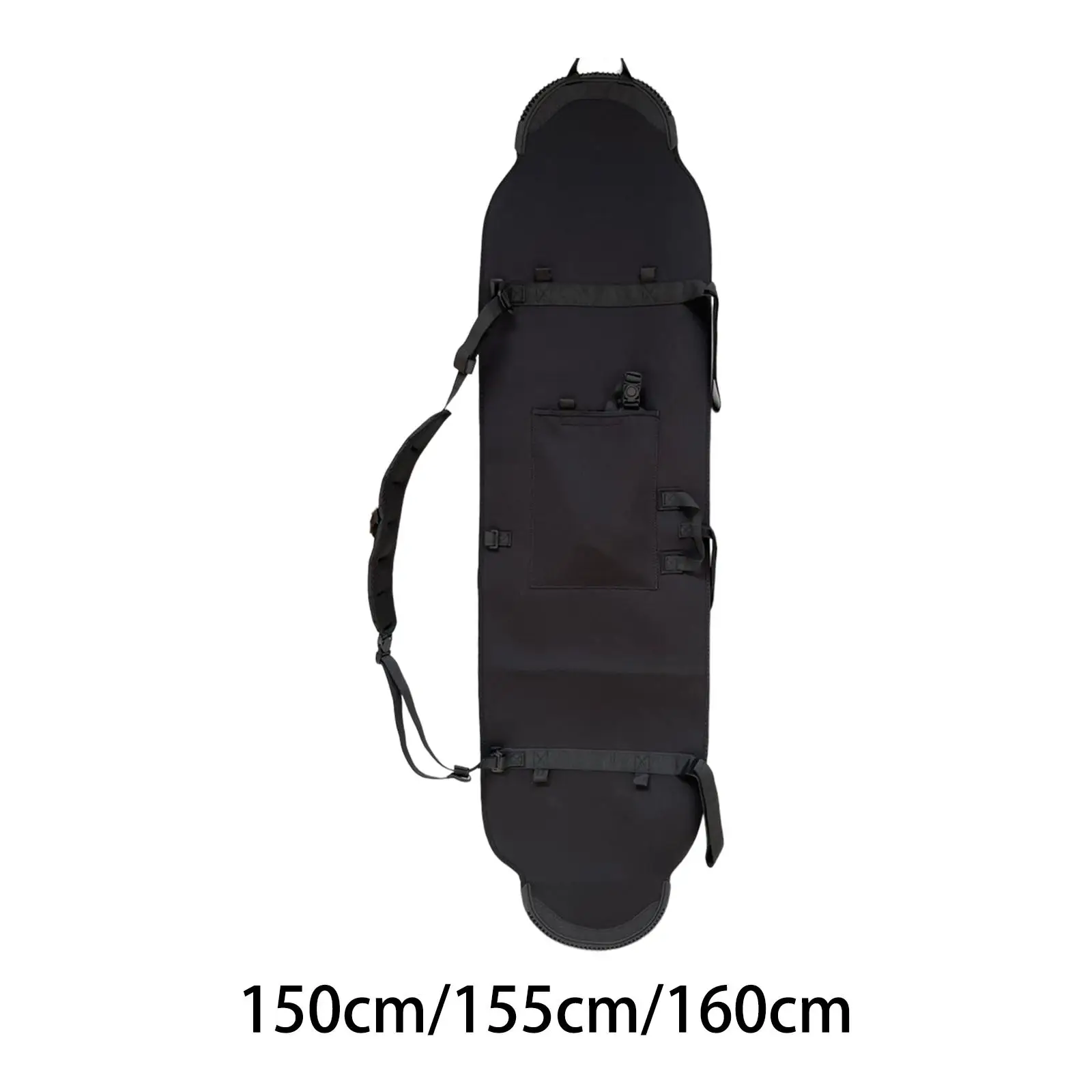 Neoprene Snowboard Bag Soft Cover with Detachable Strap Elastic Water