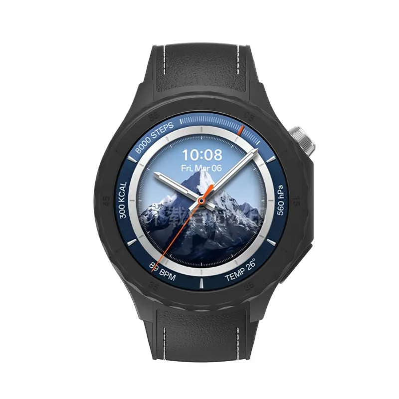 Soft Silicone Hollow Case - Premium Watch Bumper Cover Protector Shell
