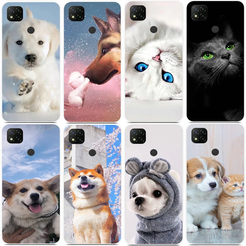 For Xiaomi Redmi 9C Case Redmi 9C Clear Soft Silicone Phone Case For Xiaomi Redmi 9C Back Cover For Redmi9C 9C 9 C Coque Fundas