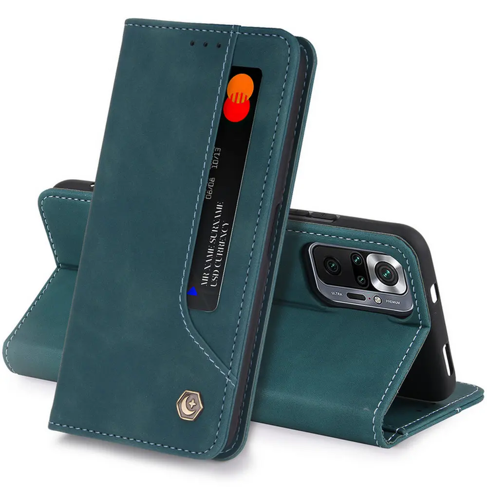 

For Xiaomi Redmi Note 11 11T Pro Plus 10 T 5G Luxury Leather Wallet Book Cover For Redmi Note 11S 11E 11R 10S 10 Pro Max Case