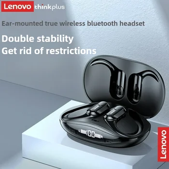 Lenovo XT80 auriculares inalámbricos Bluetooth 5,4 auriculares verdaderos con micrófono Control de botón reducción de ruido ganchos para las orejas auriculares impermeables 1