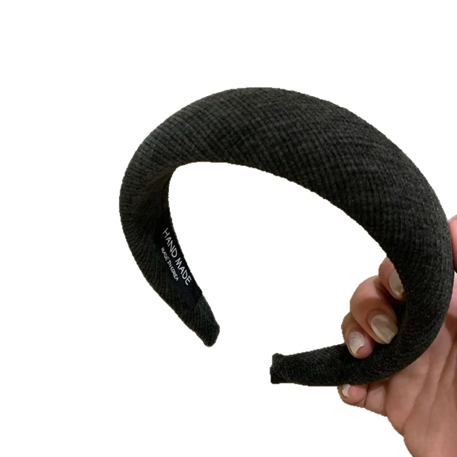 Retro Wide Corduroy Hairband 4