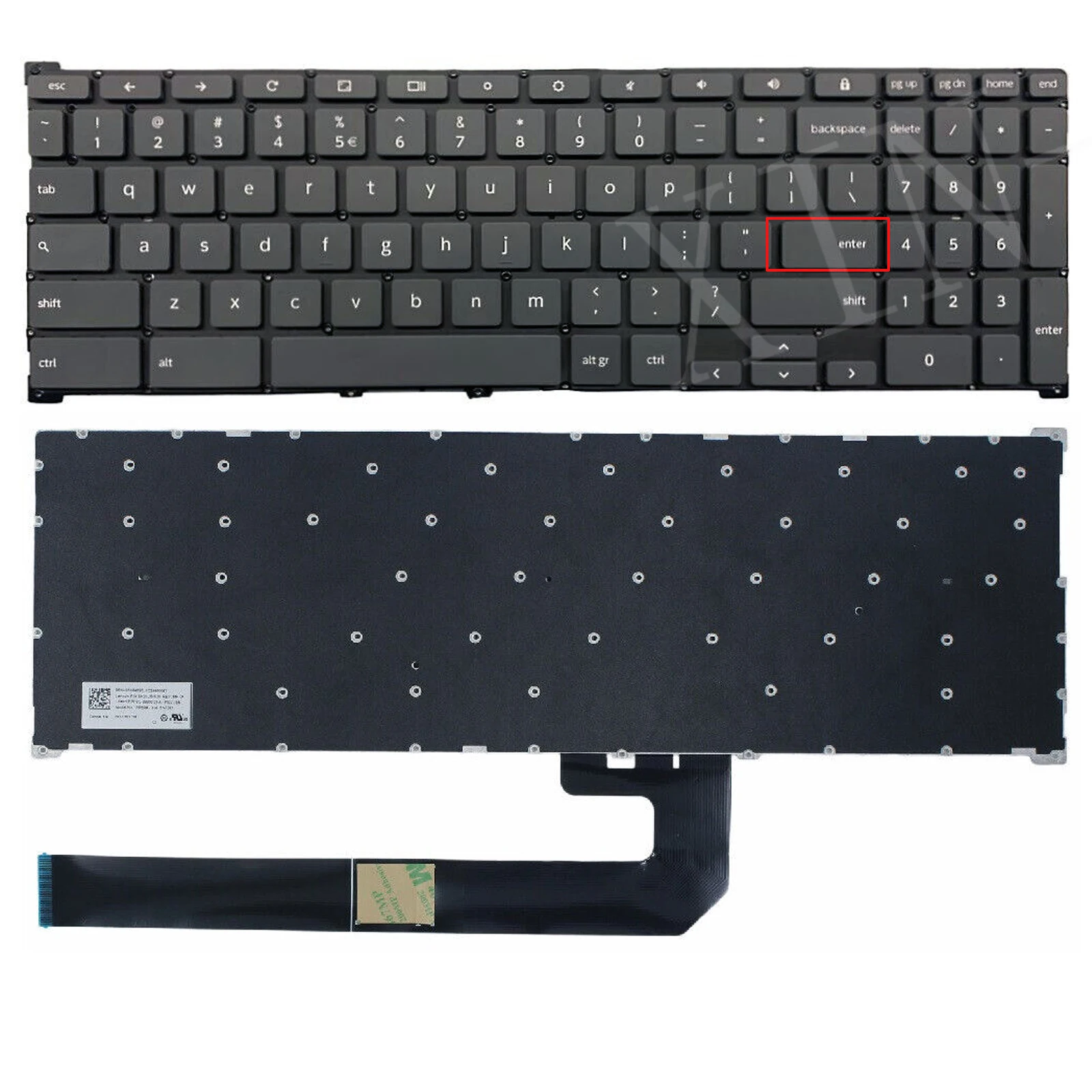 Tastiera Usa Per Lenovo Chromebook C340-15 81 T9 Qwerty