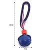 Dog Ball Toy with Rope Interactive Teeth Cleaning Balls for Small Large Dogs Bite Resistant Chew Toys Puppy Training Pet Supply 6