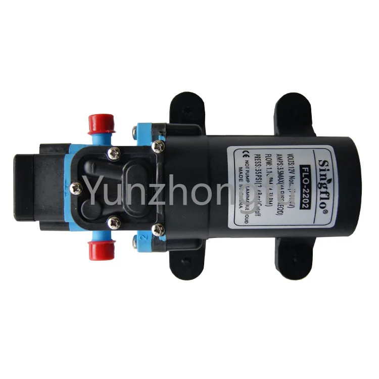 

12v 4.3L/min mini pump FLO-2202 water pump for 6L heater or RV water pump