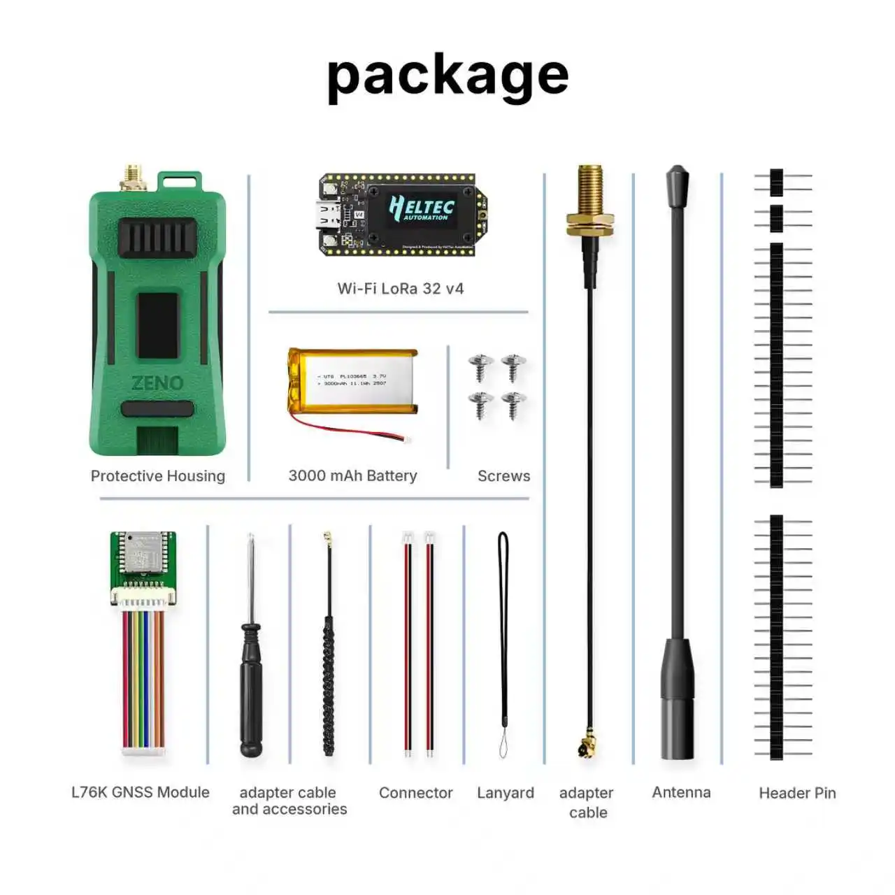 ตัวเลือกสินค้า ชุดพัฒนา IoT สำหรับ Arduino พร้อม LoRa โมดูลและ OLED จอแสดงผล