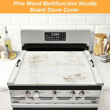 Wooden Stove Top Cover 1