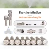 0.15-0.8mm Low Pressure Sprayer Nozzle 6mm Quick Insertion Mist Sprinkler for Outdoors Garden Yard Cooling Humidification Device 3