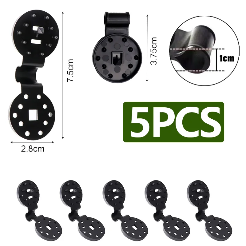 5-100pcs Shade Cloth Plastic Clips Sun Shade Net Clips Greenhouse Fabric Fix Clamps Accessories Grommet Fence Netting Hook